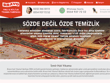 Tablet Screenshot of bravohaliyikama.com